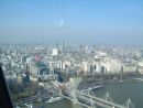 View of City from London Eye, London
